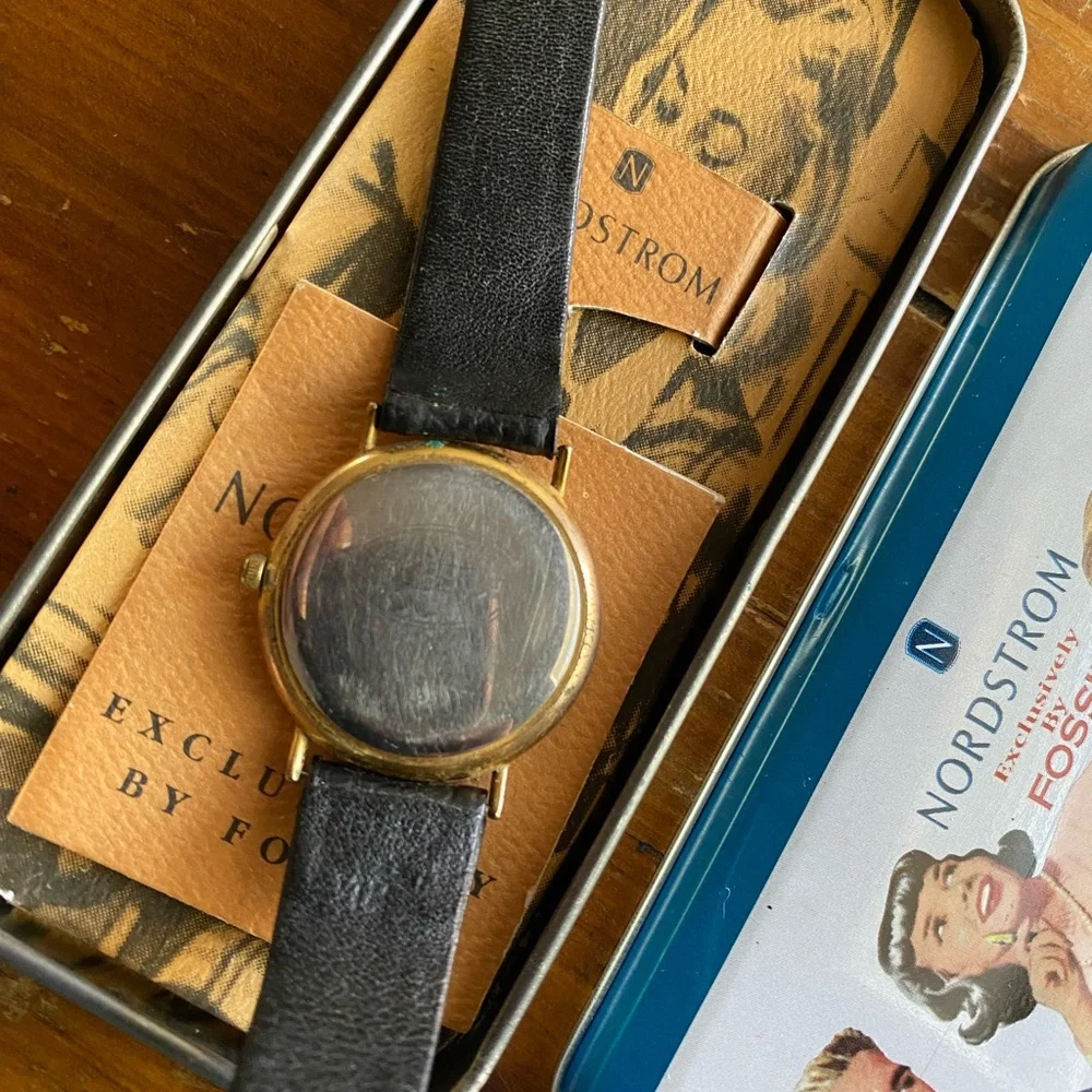 1994 ABALONE SHATTERED FOSSIL WATCH SC-5489